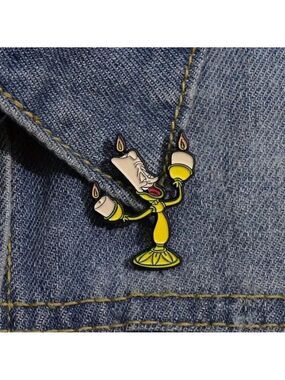 Beauty and the Beast Lumiere Pin